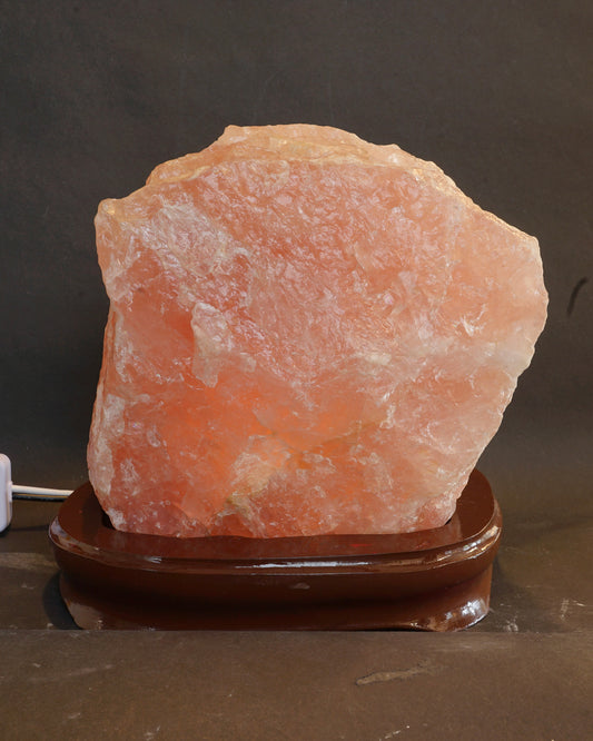 ローズクォーツフロアランプ