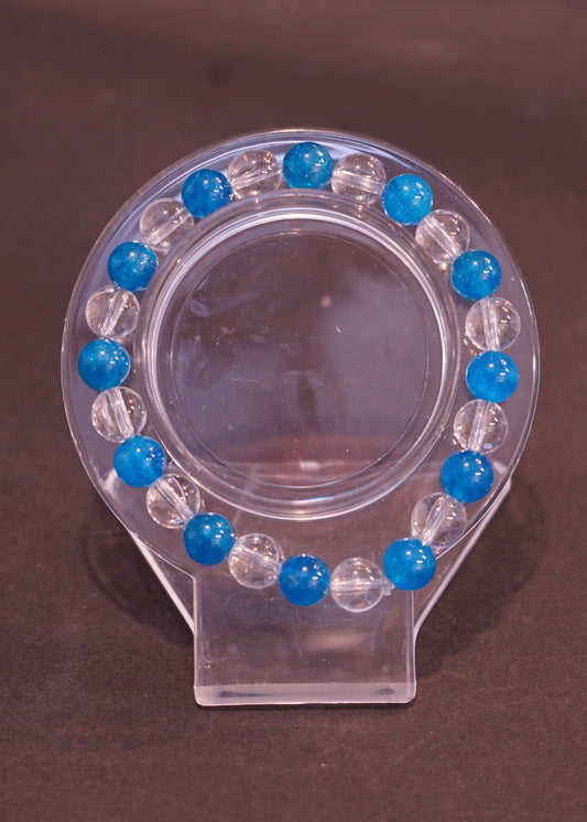 アパタイト&水晶 コンビ