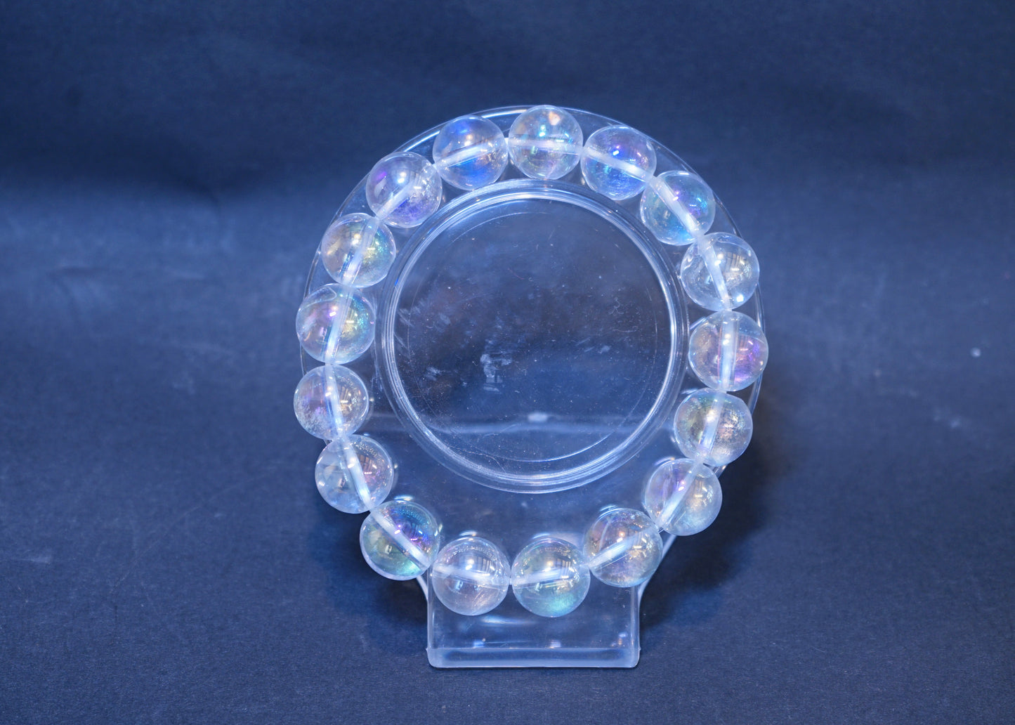 レインボーオーラ水晶