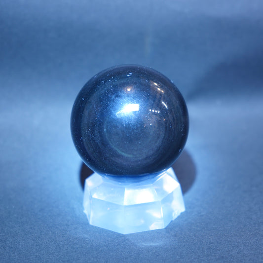 キャッツアイ オブシディアン丸玉