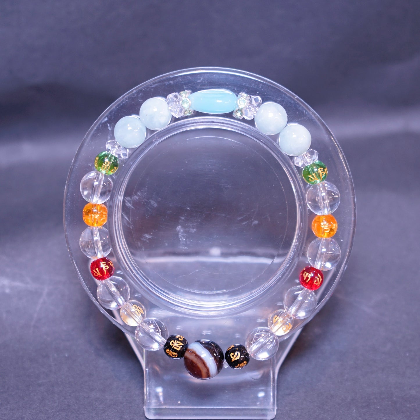 オリジナルブレスレット(ブルー&グリーン)