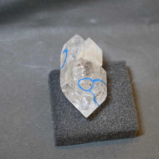 水入りダブルポイント水晶