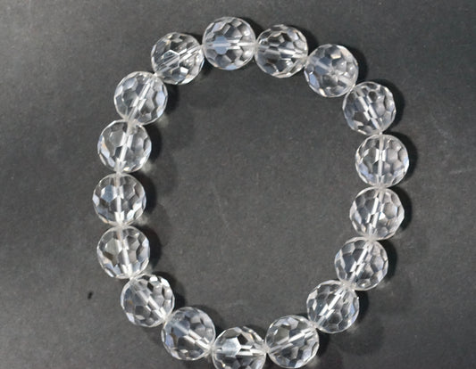 32面ラウンドカット水晶