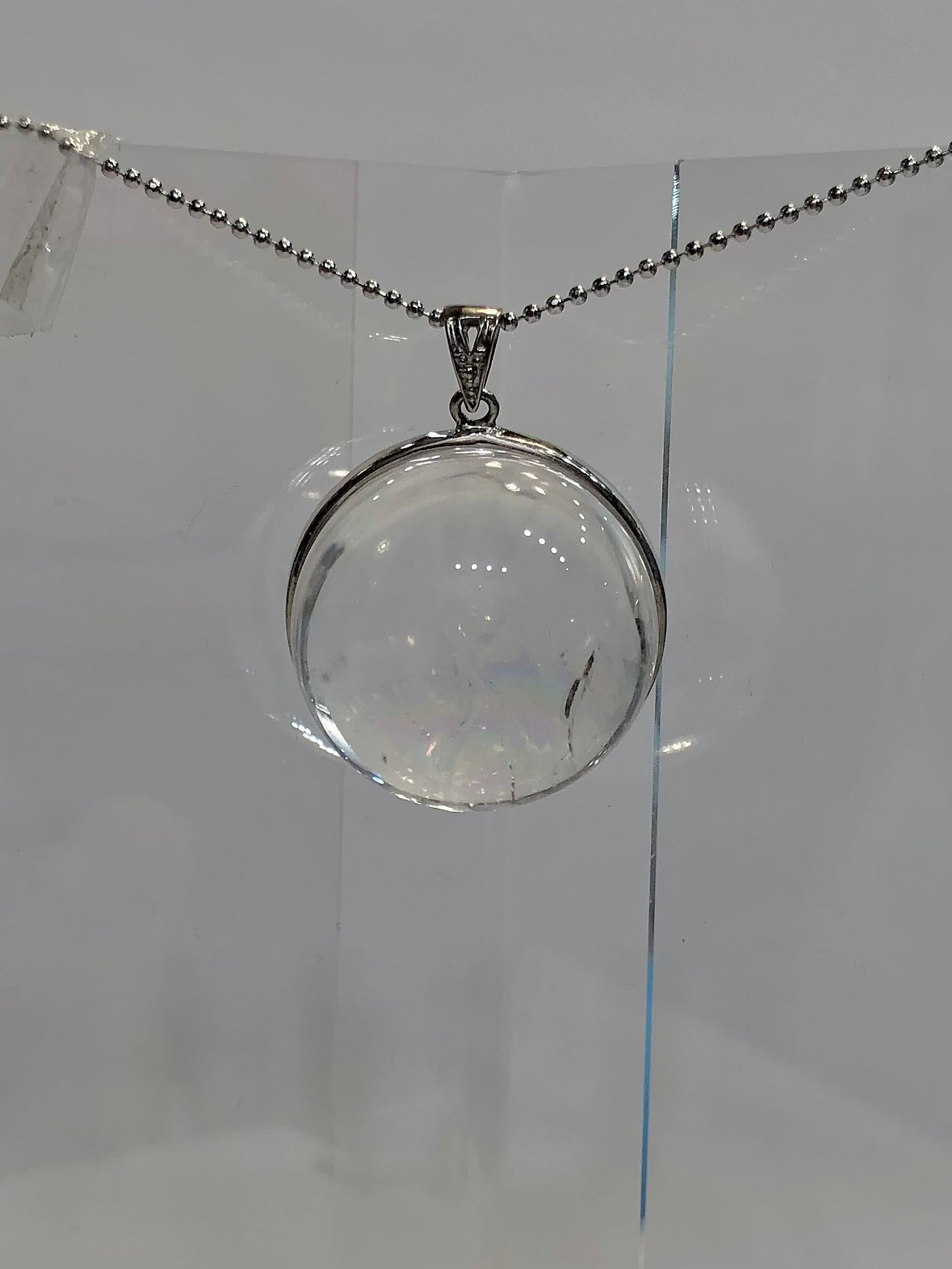 レインボー水晶