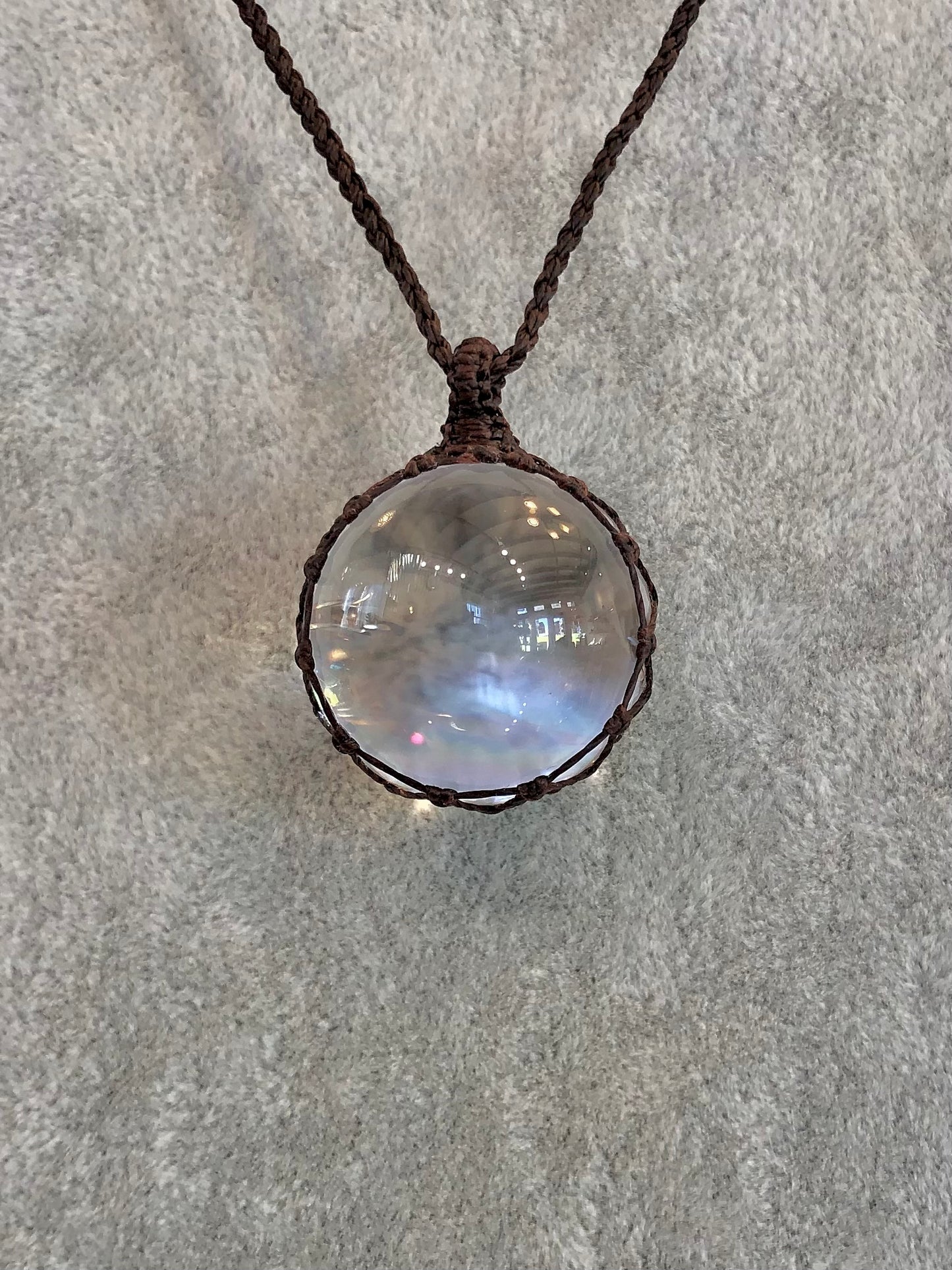 レインボー水晶