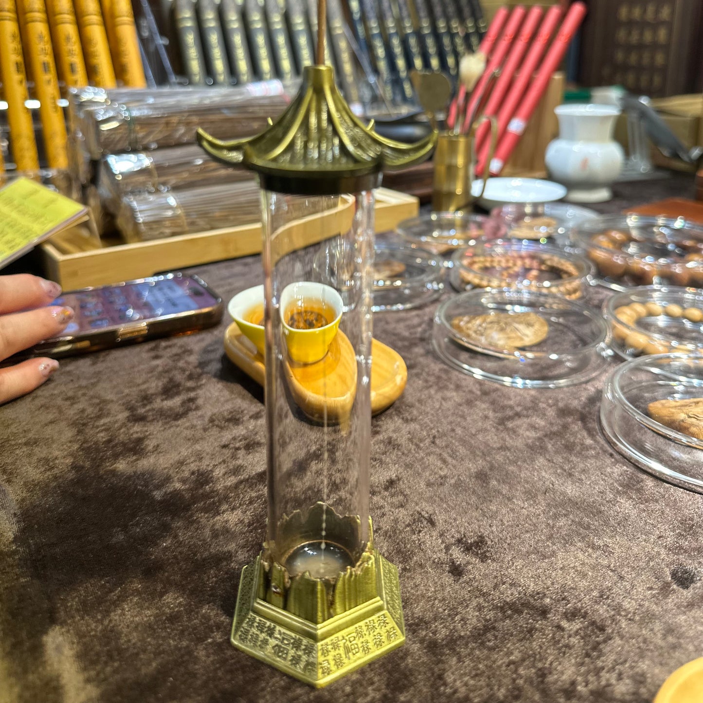 お線香型倒流香炉（お線香付き）