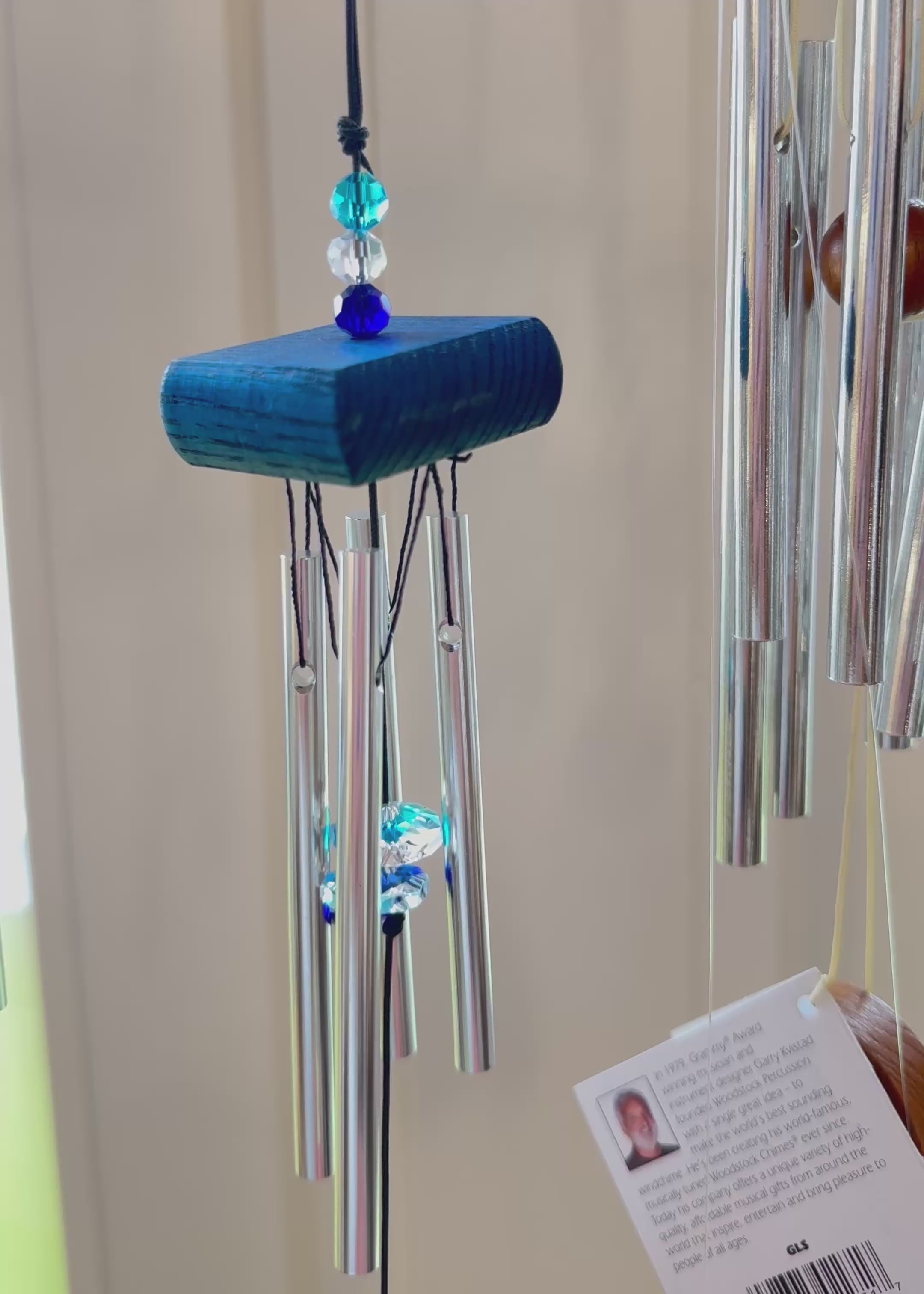 クリスタル チャイム（ドアチャイム、ウィンドチャイム兼用